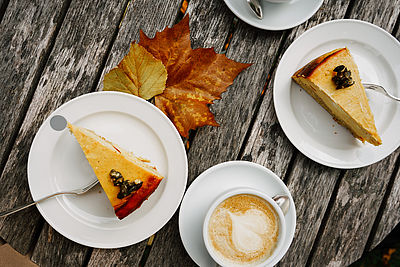 Kaffee und Kuchen im Café Dreimaster in Kiel